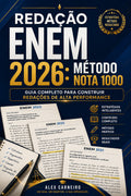 Redação ENEM 2026: Método Nota 1000