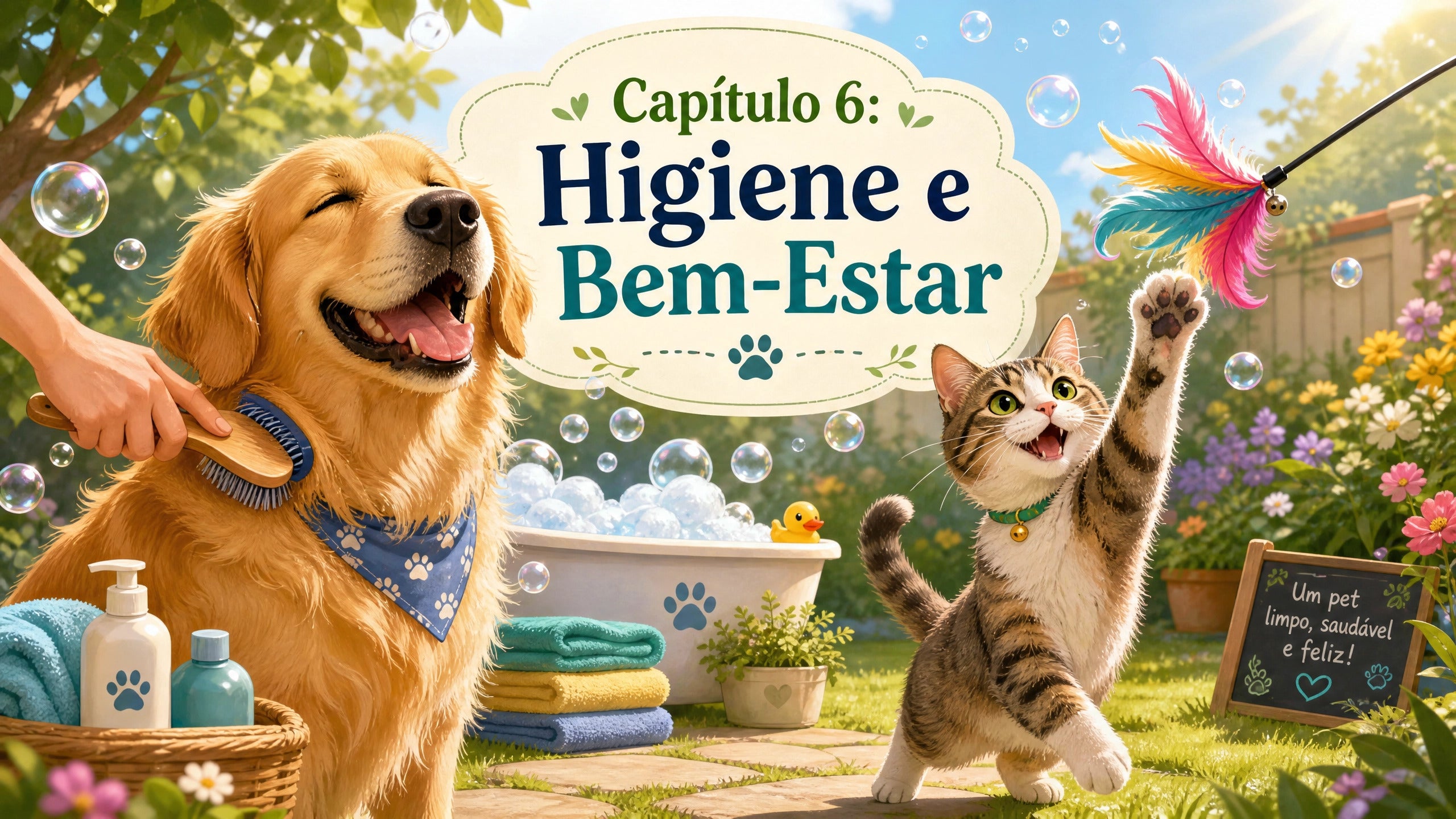 Guia Completo para Cães e Gatos Saúde, Nutrição e Adestramento
