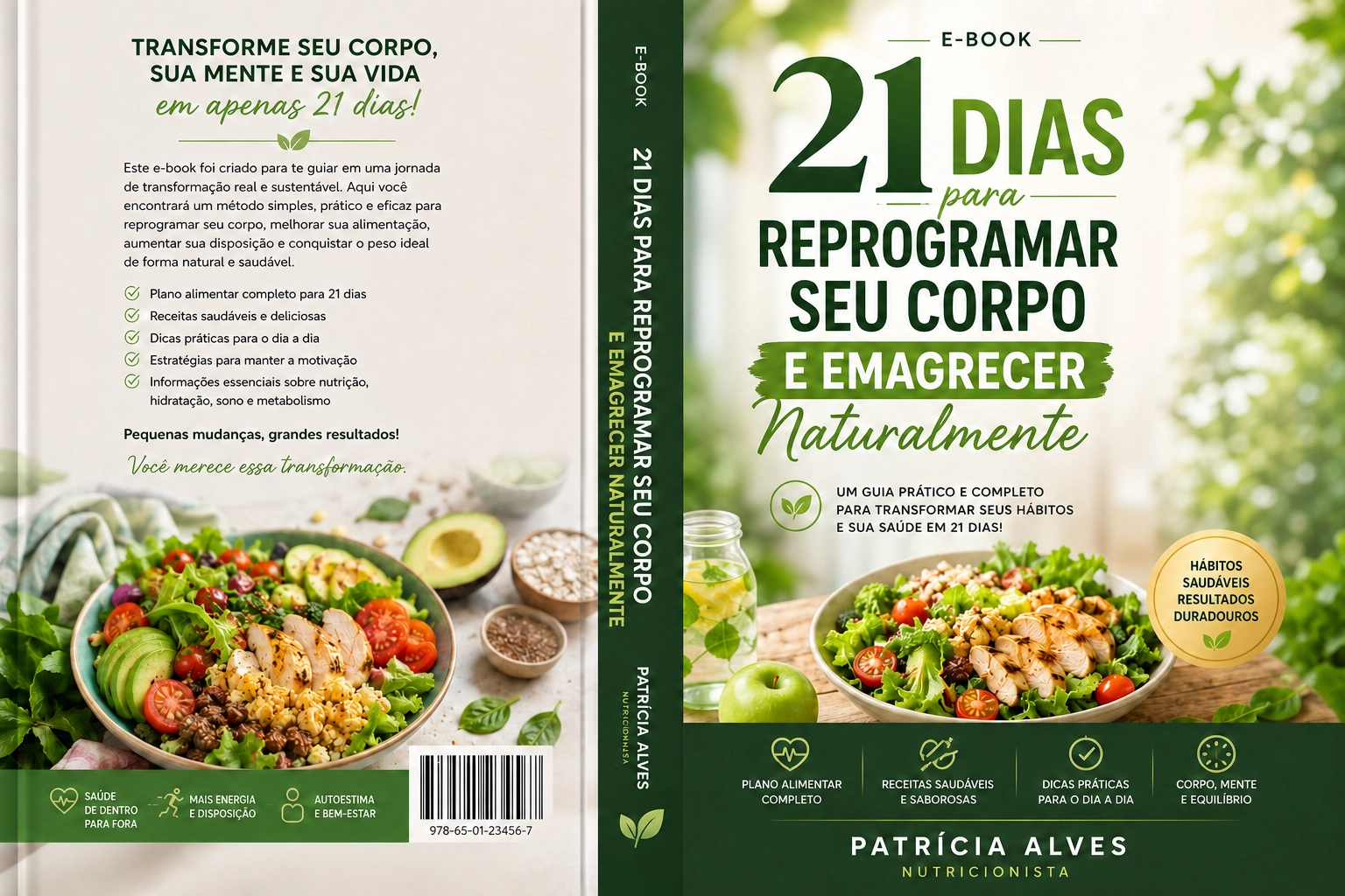 E-book 21 Dias para Reprogramar seu Corpo e Emagrecer Naturalmente